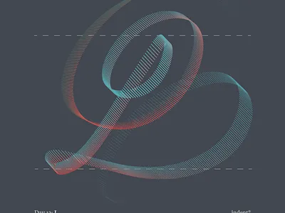 Daily Type Challenge: Day 12 branding custom type design font design letter design lettering type design typography