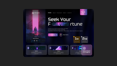 Purple NFT marketplace design graphic design ui ux web design
