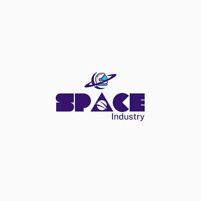 SPACE astronaut galaxy industry logo rocket space space ship