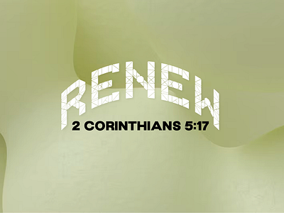 PCM Design Challenge | Renew art artwork church design design challenge graphic design pcmchallenge prochurchmedia social media typography