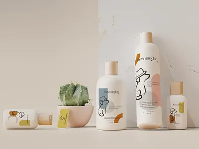 Dog care packaging brand identity branding graphic design label logo packaging packaging design