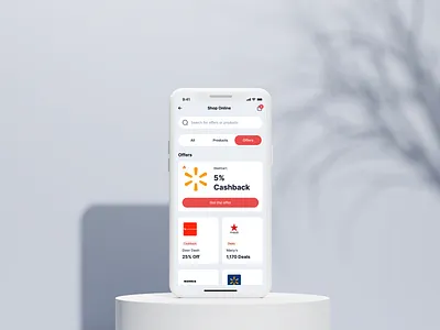 Offers Page amazon app cash cash advance cashback design game gamification illustration maya mobile offers ui