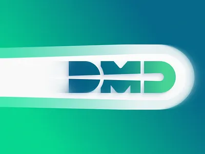 Logo option art direction blue bold colors branding bright green carlos cusguen gradient logo marketing