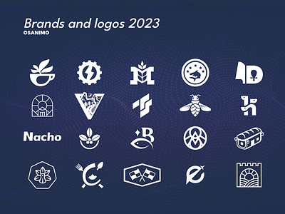 2023 Logo Portfolio affinity branding design diseño graphic design honduras logo logotype vector