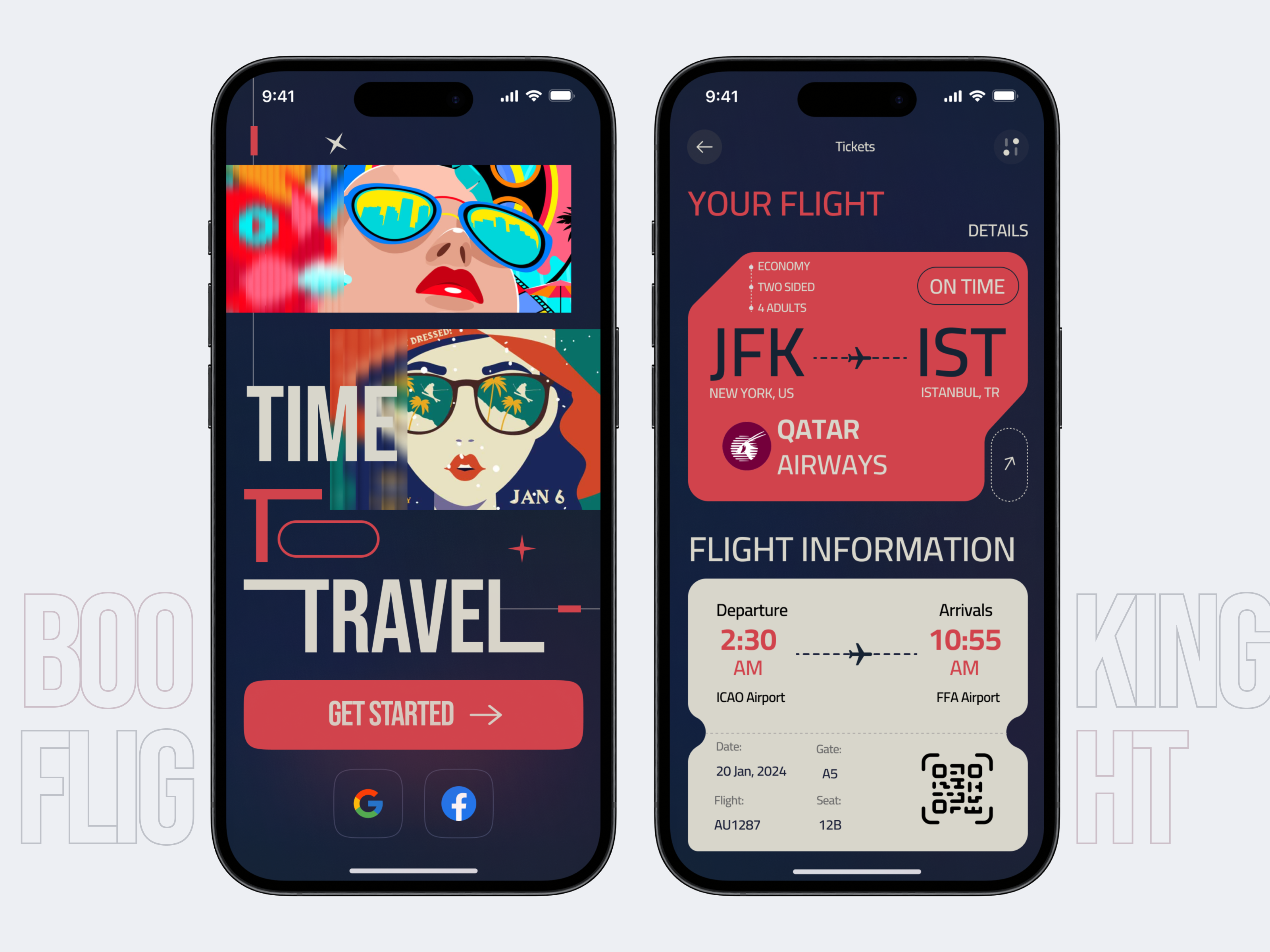 Ticket Flight Booking App Design airplane app airport app ui ux application booking daily ui flight flight reservation mobile product design reservation ticket ticket booking app travel traveling trend trip ui ui design ux
