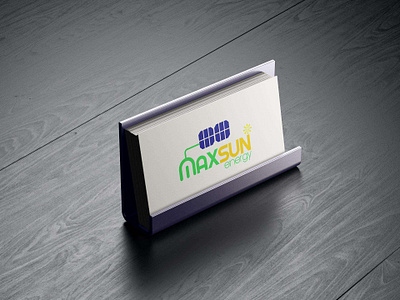 MAXSUN ENERGY renewableenergylogodesign