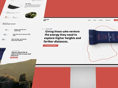 Venture Bar energy bar granola bar outdoors shopify blocks venture bar