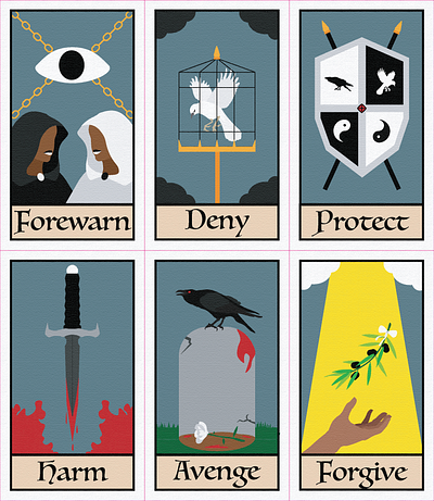 Karma: Digital Card Game (All Assets) cards illustration illustrator