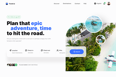 Travel App Concept - Are you ready for that epic adventure? animation branding logo motion graphics ui uiux ux