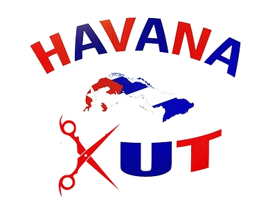 Havana Cut Barbershop Logo barbershop custom graphic design havana logo