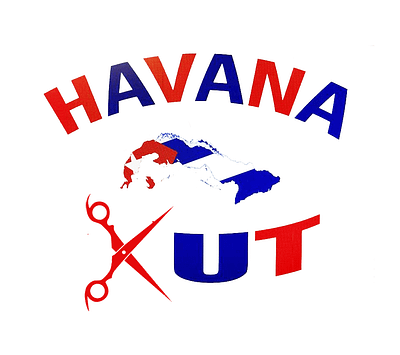 Havana Cut Barbershop Logo barbershop custom graphic design havana logo