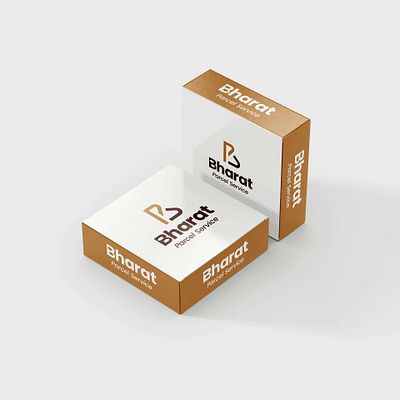 BHARAT- parcel service 3d branding design graphic design logo ui ux