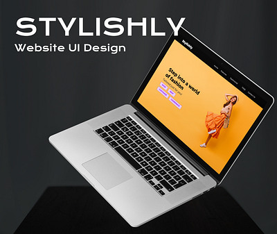 Stylishly - Marketing Website UI Design design design presentation ecommerce website fashion website figma marketing website uiux website design