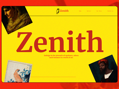 Zenith branding graphic design