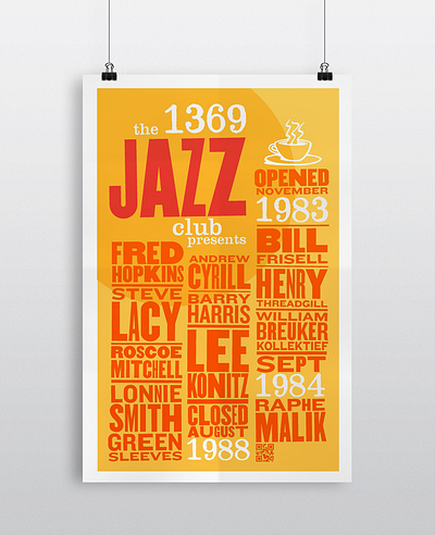1369 Jazz Poster