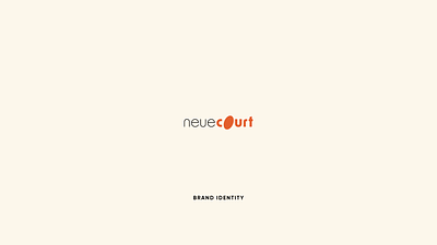 neueCourt Brand Identity brand identity branding design graphic design visual system