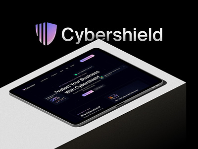 Cybershield – Website Design Case Study compliance cyber cybersecurity dark dashboard data hacking it landing page privacy risk risk management security single page ui ux uxui web webdesign website
