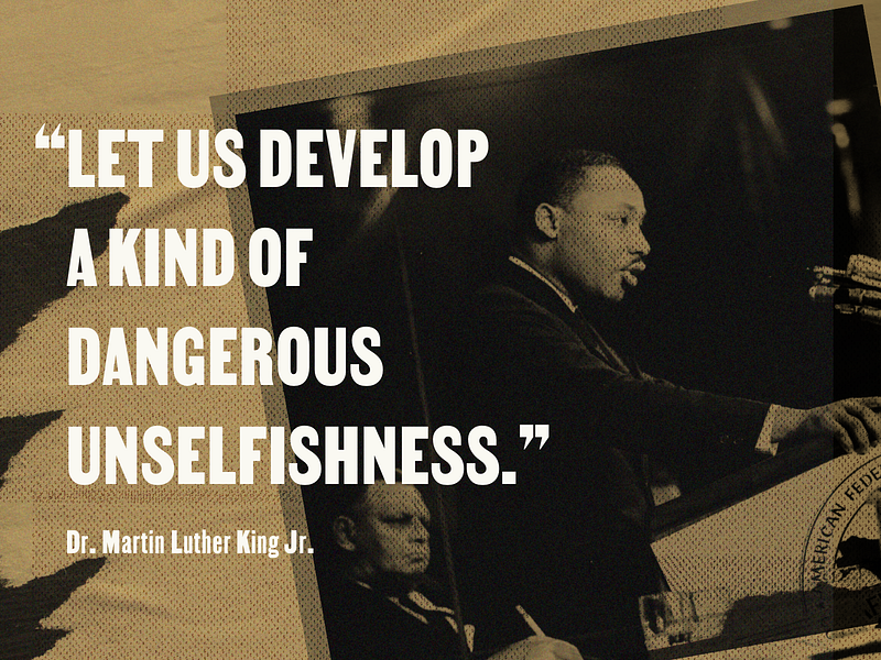 MLK - 002024 design digital digital publishing editorial graphic design hope mlk quote typography