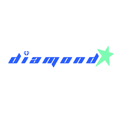 diamond star bus branding design graphic design illustration initials logo logo type modern simple