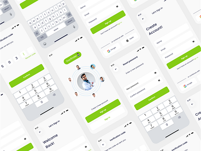 Doctor Appointment Sign in Sign up. Mobile App, app app design design doctor appointment mobile app 10 mobile app ui design uiux uiux design
