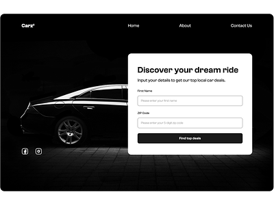 Car Purchase UI car design design figma find deals ui uiux ux