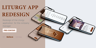 Church Redesign App branding ui ux design