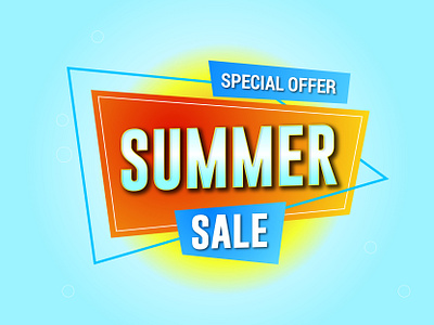 Summer Sale Banner Design banner design templates banner idea banner template branding design graphic design illustration sale banner sale design