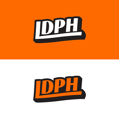 LDPH branding design graphic design illustration initials logo logo type minimalist modern simple