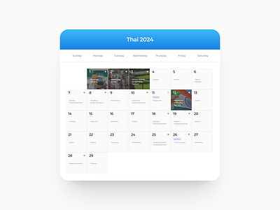 Tamil Month Calendar UI - 14 design figma ui uiux design