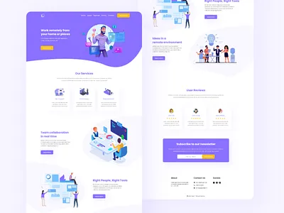 Programming Landing Page Design design landing page design ui uidesign ux uxdesign webdesign