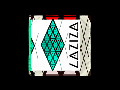 LAZIZA branding graphic design logo