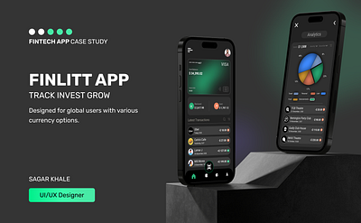 Finance and Expense Tracking App UI app appdesign bankingapp casestudy figma financeapp ios uidesign