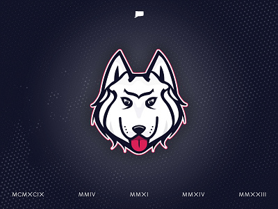 No. 1 easter egg husky icon illustrator logo redesign sports logos vector