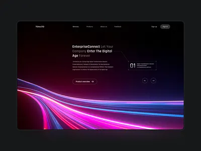 EnterpriseConnect Website Design design landing page ui ux web web design web site webdlesign webpage website website designer