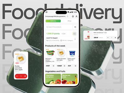 Food Delivery App delivery app delivery services food and drink food app food delivery app food order food ordering app grocery store app mobile design online store order food product design app