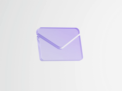Email Job 3d 3d animation animated animation blender blender3d document documents email icon icon design iconography illustration