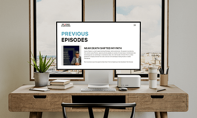 Website Design for Podcast Platform branding business concept home page landing page podcast ui user interface ux website design дизайн сайт
