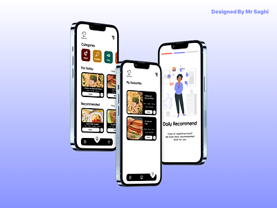 Master Chef Application | Cooking Application With Recipes chef cook cooking cooks design eat fast food figma food hommade food illustration kitchen logo mrsaghi pasta pizza recipe sandwi ui uiux