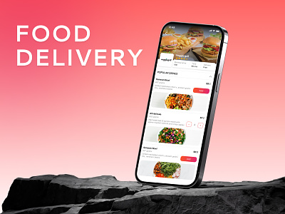 Food delivery app app delivery design food ui ux