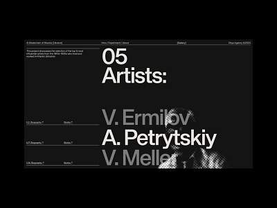 AIM — AI Modernism of Kharkiv [Ukraine] animation art black design kharkiv minimal swiss typography ui web