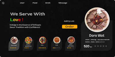 web design for restaurant 2