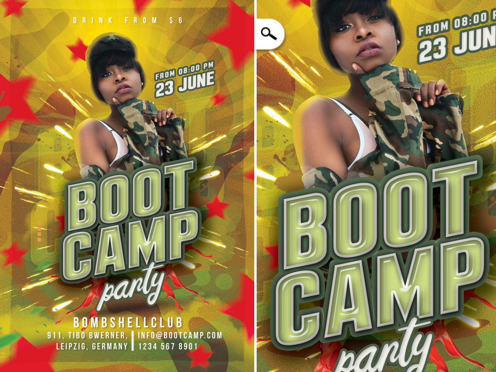Boot Camp designs, themes, templates and downloadable graphic