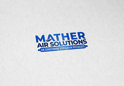 Mather Air Solutions air conditioner design logo mather solution ventilation
