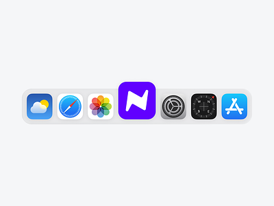 App Icon — Anearmala anearmalastudio dock mac os figma icon icon app icon app in dock icon system icon variation mac os product design ui design ux design