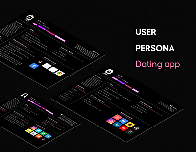 USERPERSONA Dating app design reserch ux