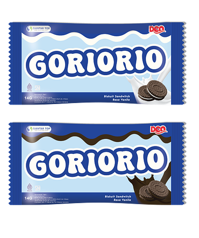 Redesign Packaging Goriorio