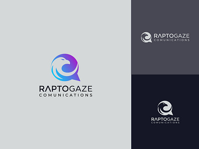 RaptoGaze Communications Logo brandidentity communications logo connectivity corporateidentity digitalcommunication graphicdesign innovationlogo logo logo design raptogaze techlogo