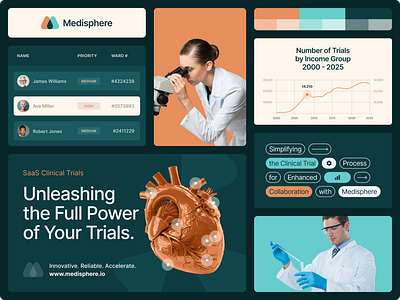 SaaS Clinical Trials clinical trials healthcare medical research patients research doctors saas webapp