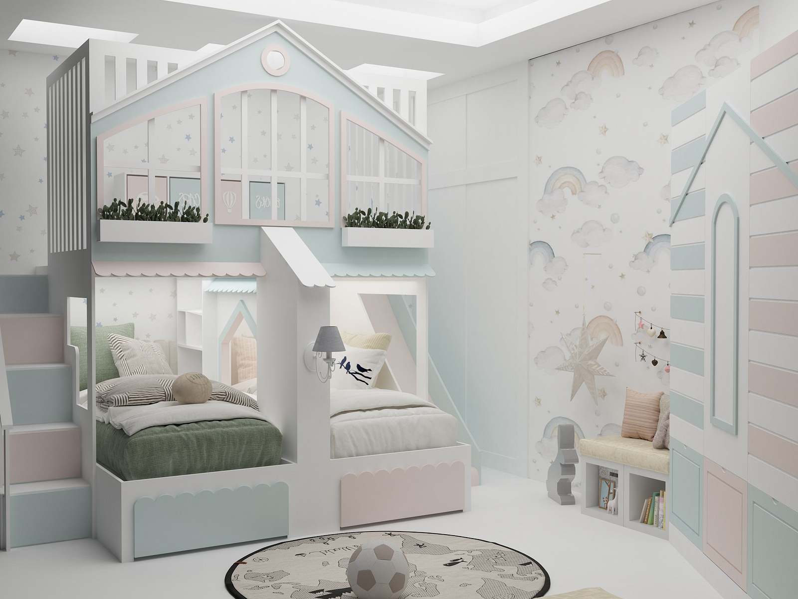 kids room by maryam hosseini on Dribbble