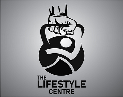 life style logo branding graphic design gym logo monogram logo